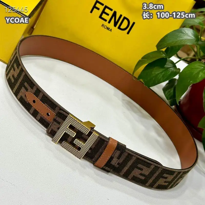 Fendi belt 38mmX100-125cm  8L13